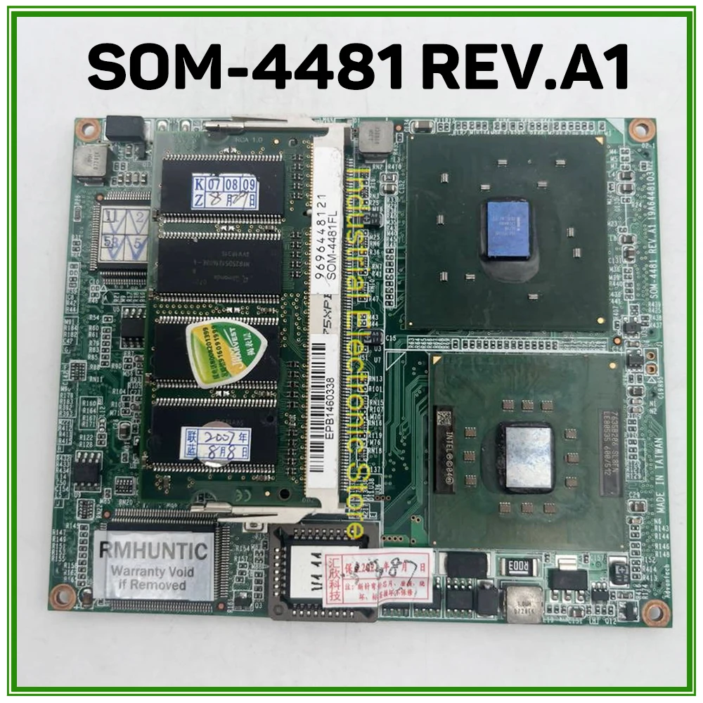 ETX Embedded CPU Motherboard For Advantech SOM-4481FL SOM-4481 REV.A1