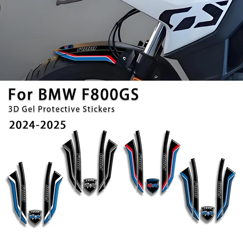 Imagen 2 del producto Pegatina de Gel 3D para guardabarros, pegatina de protección de pintura, accesorios de motocicleta para BMW F800GS F 800 GS 2025 2024