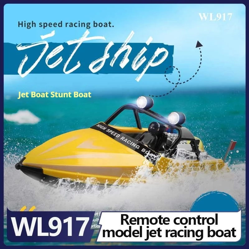 917 op afstand bestuurbaar model Jet Racing-boot Hoge snelheid op afstand bestuurbare speedboot Elektrische modelboot Speelgoedboot