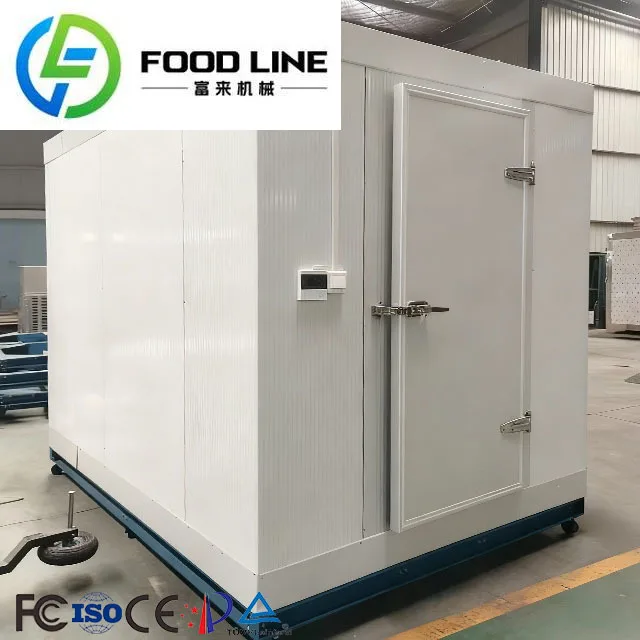 Customized Walk in Cooler Cold Room Storage Refrigeration Mobile Modular Chamber Mini Freezer Cold Room Storage for Meat Fish