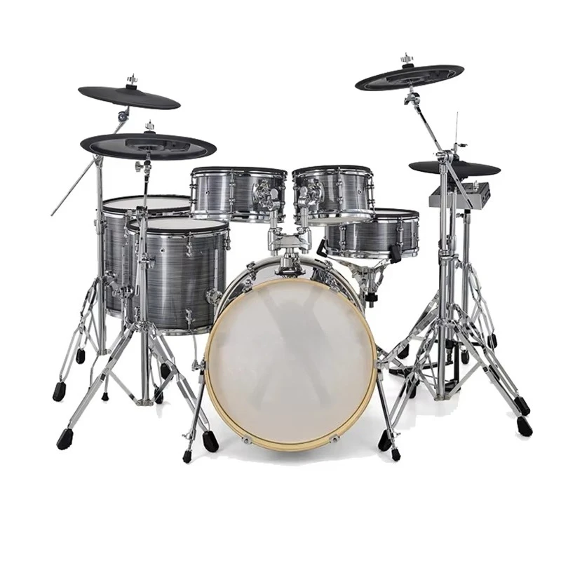 

XD-2000C-KM Brushed Silver Color Acoustic Design Electronic Drum Set