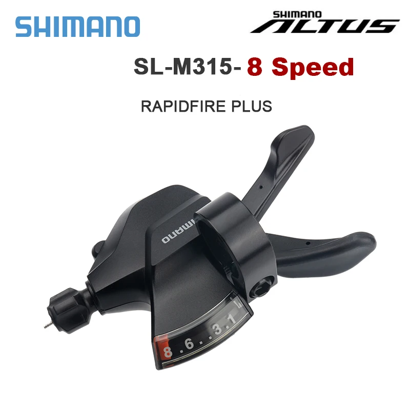 Shimano M315 7 8 Speed MTB Shifter Altus RD-M310 Rear Derailleur 21S 24V Mountain Bike 3S Bicycle Gear Display Lever