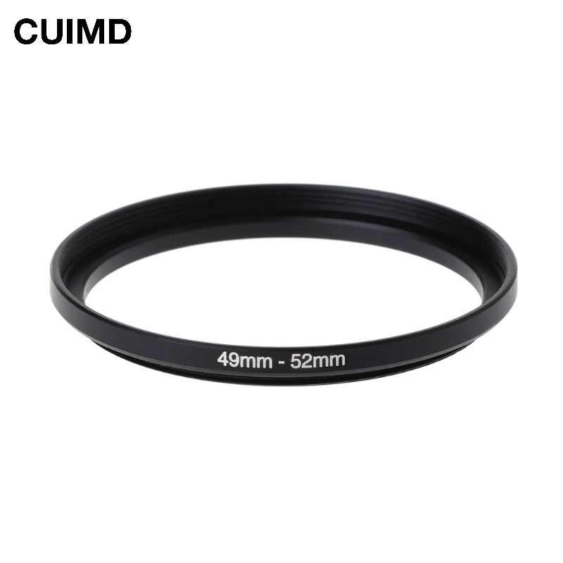 49mm To 52mm 49mm-52mm Metal Step Up Rings Lens Adapter Filter Camera Tool Accessories 49-52