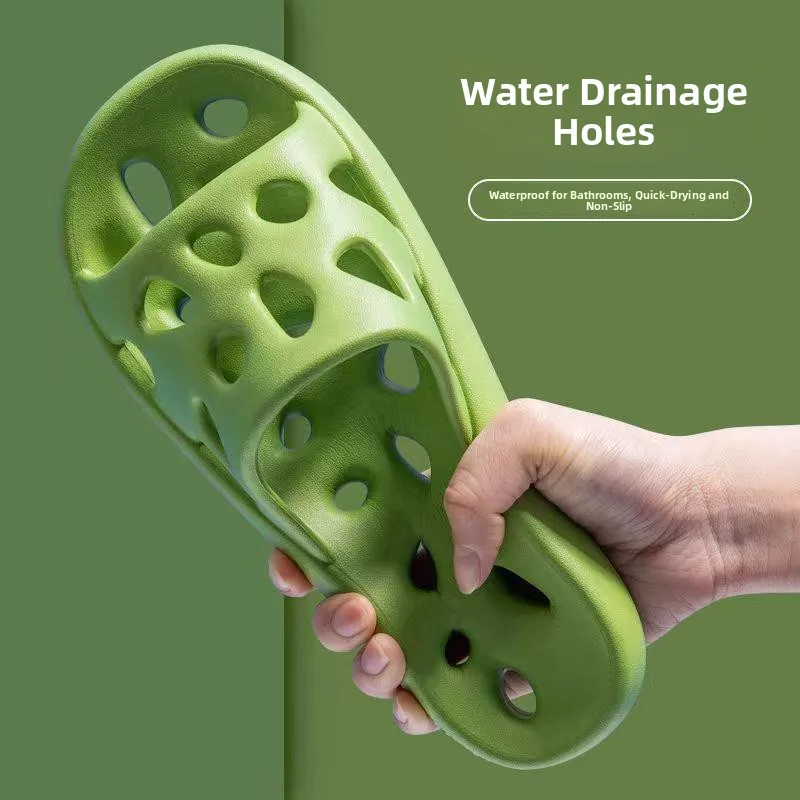 

Indoor Batoom EVA Slippers Anti-Slip ower Sandals Men's Bath Room Water Leakage Proof Hotel Use Women's Flip Flops