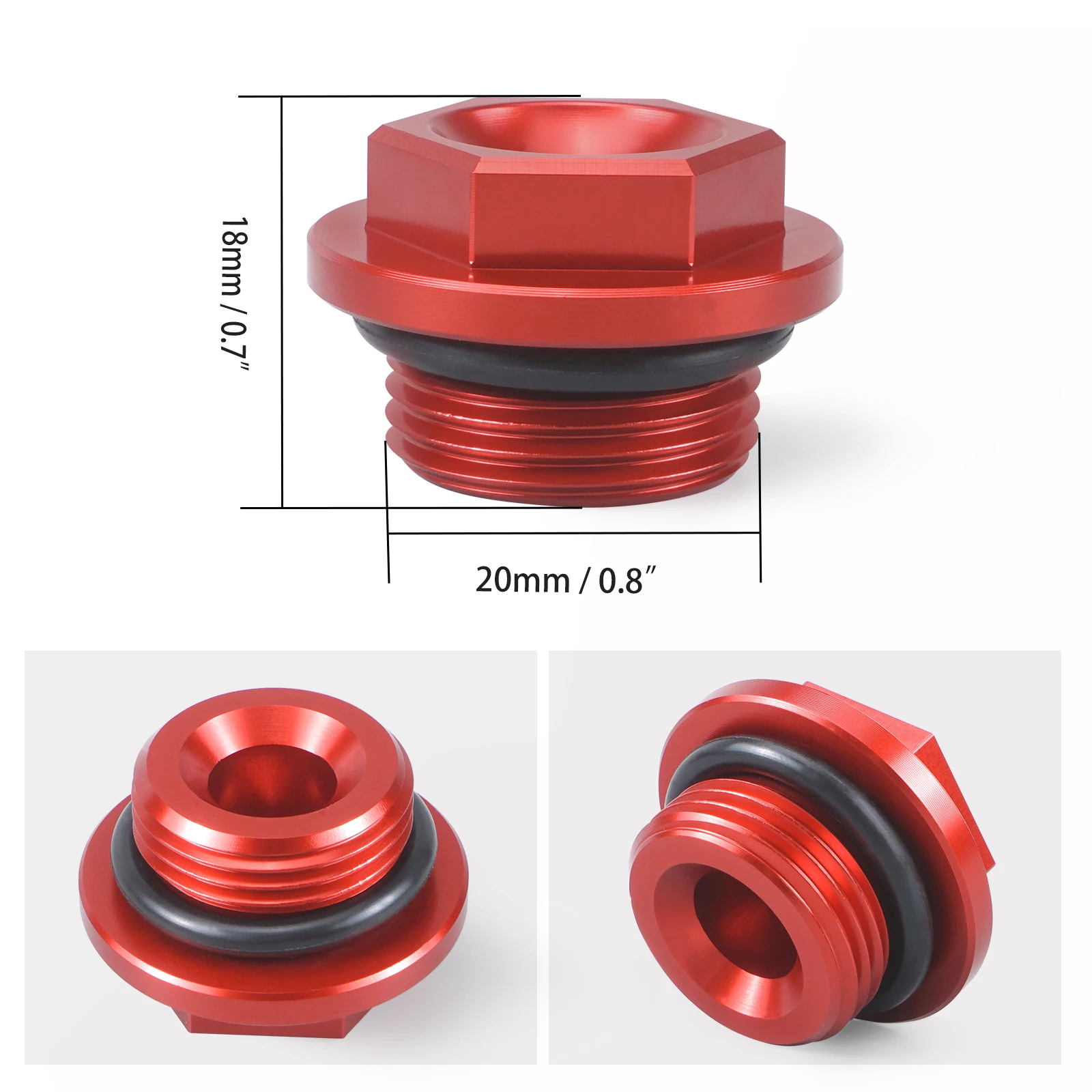 M20*2.5 Oil Filler Cap Plug For Aprilia Shiver 750/GT ABS Dorsoduro 750/ABS Factory RSV Mille R Tuono R Yamaha SEROW250 XT250X