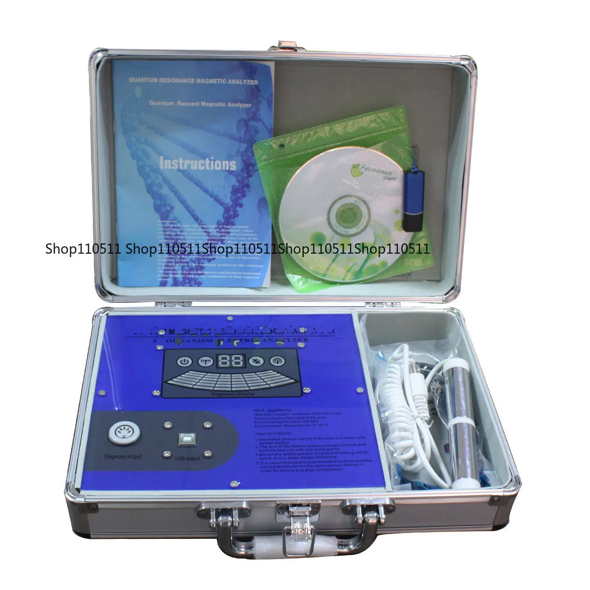 Sub-health Detection Analyzer Quantum Analyzer QA11 Multilingual