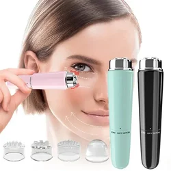 4 In 1 Electric Facial Massager Micro Vibration Eye Beauty Instrument For Relax Eye Dark Circles Eye Bags Puffiness Eye Massage