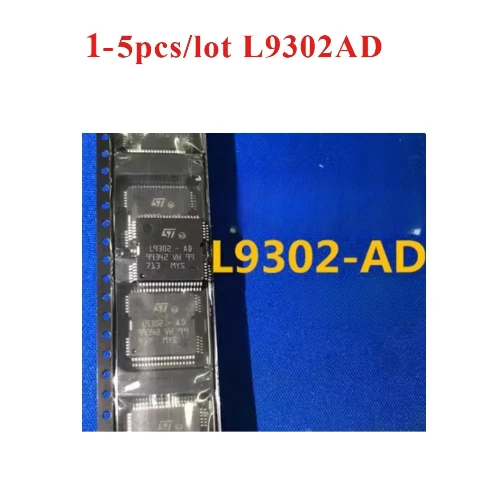 1-5 pcs L9302-AD L9302AD L9302 Originl New LQFP64 9302 Automotive IC Mobil Chip Mobil IC Otomotif Integrated Circuit Chip