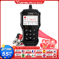 VDIAGTOOL BT300 5-3000 CCA  Car Battery Tester 6V 12V Automotive Charging Cranking Scanner Tools for Motorcycle Car Truck SUV