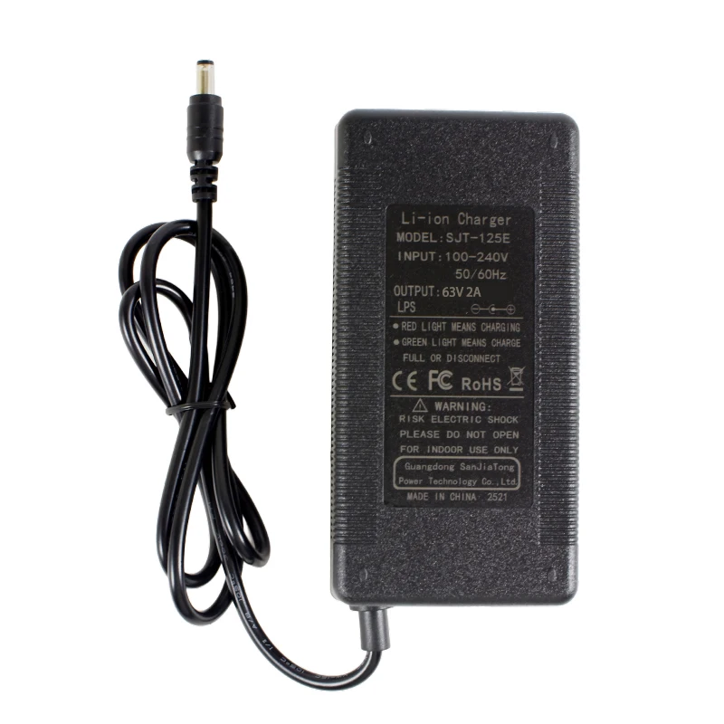 63V 4A 3A 2A 1.5A Li-ion Charger 15S 55V 55.5V 3A Lithium Chargers T/PC/IEC 3Pin/XT90/XT60/DC Connector