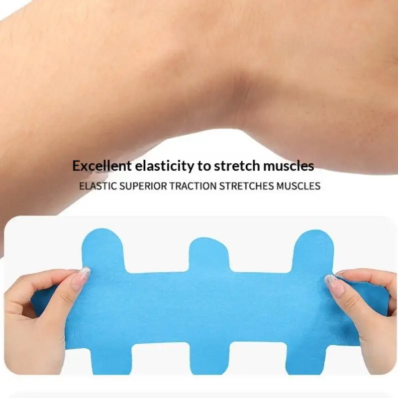 

10Pcs Achilles Tendon Support Tape Athletic Precut Breathable Tape for Ankle Sports Injury Aid Exercise Usage