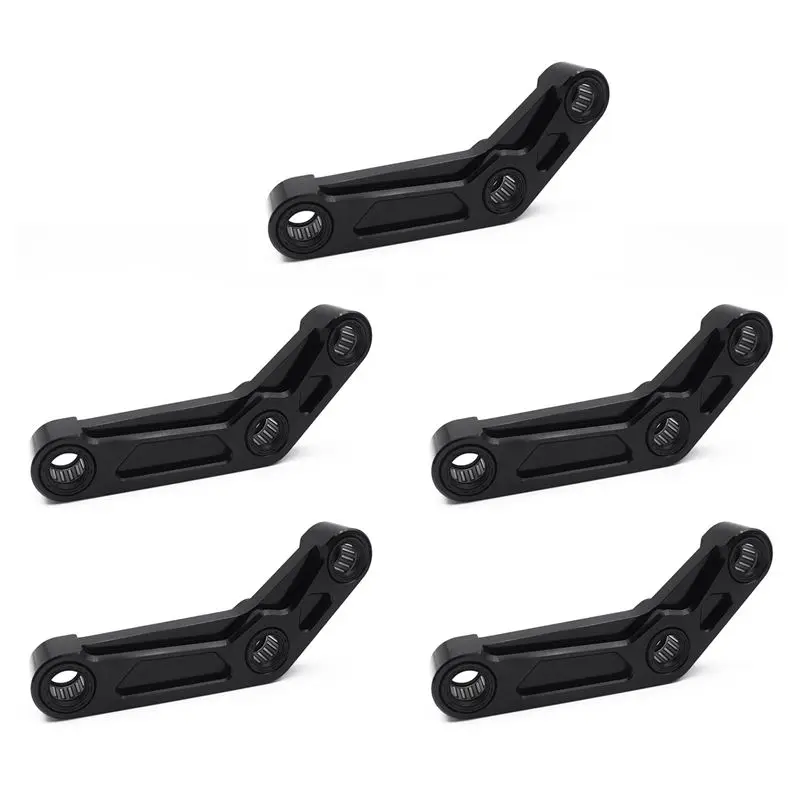 5X Motorcycle Rear Suspension Cushion Connecting For MT07 FZ07 2014-2023 XSR700 YZF R7 Lowering Links Kit Black-A74F