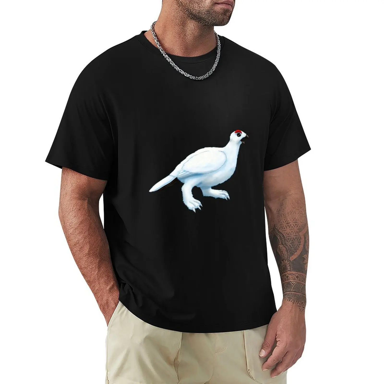 

Willow Ptarmigan T-Shirt cotton man t-shirts graphic tee shirt shirts graphic shirts graphic tee men