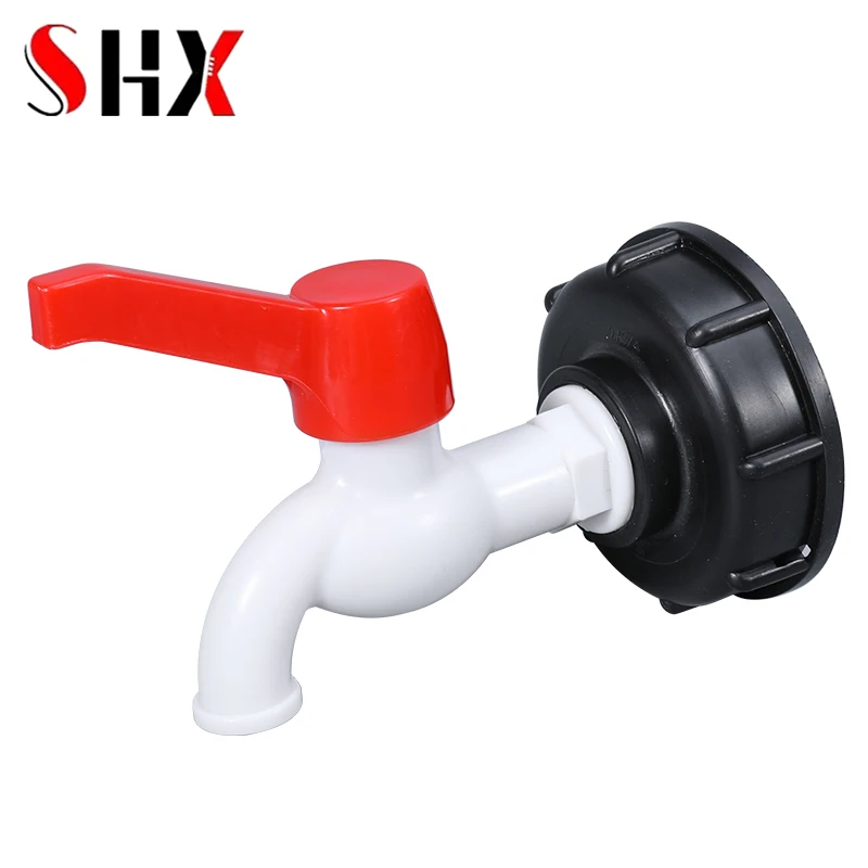 S60x6 IBC Tank Adapter to Plastic 1/2\