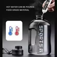 Bottle 4L Esportiva, Fitness E Camping, Capacidade Grande, Fácil Carregamento.