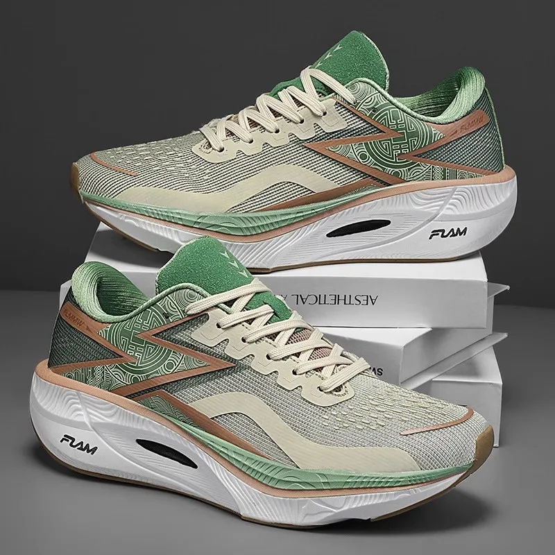 

Brand new marathon air cushion carbon plate sports running shoes Breathable and lightweight Elegant and stylish sports shoes