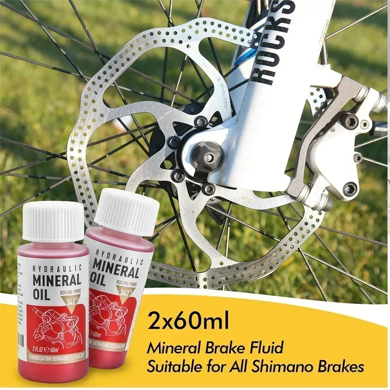 Líquido de frenos de bicicleta, sistema de aceite Mineral, accesorios para bicicletas de montaña