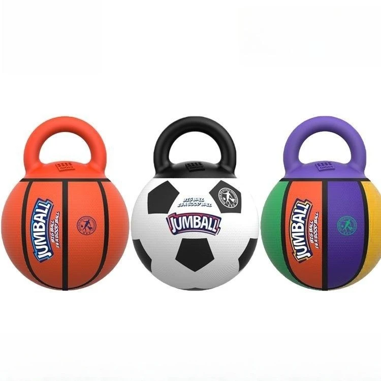 

Прочный устойчивый к укусам резиновая ручка, интерактивный мяч для домашних животных, обучающий мяч для собак, жевательные игрушки для агрессивной собаки, игрушка для собак