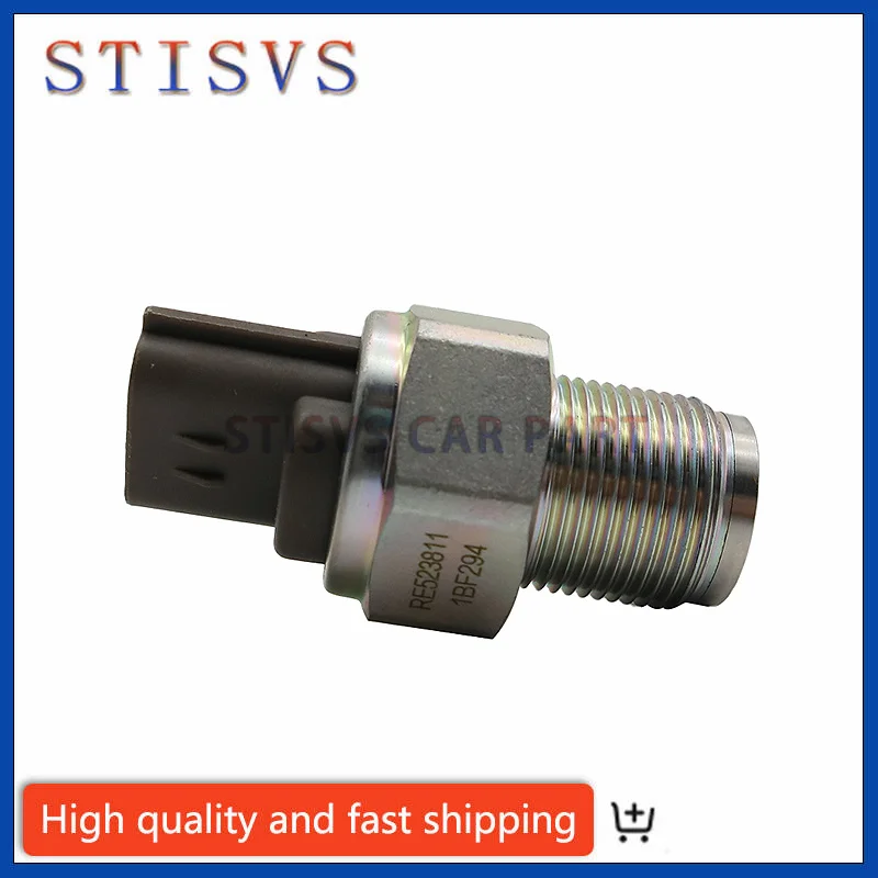 Fuel Rail Pressure Sensor RE523811 For John Deere Tractor 6110M 6120M Combine S650 Harvester 7180 Sprayer R4038 Car Accessories