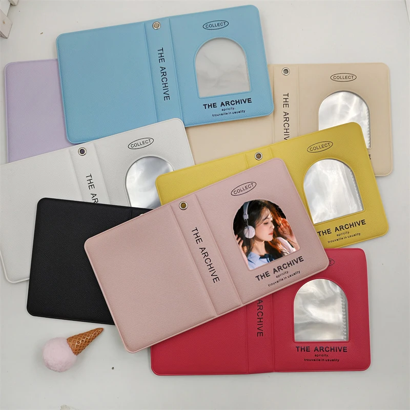 K-POP 3 Inch Album Photo Card Album Idol Postcard Binder Photocards Collector Cardalbum For Photographs Photocards Holder