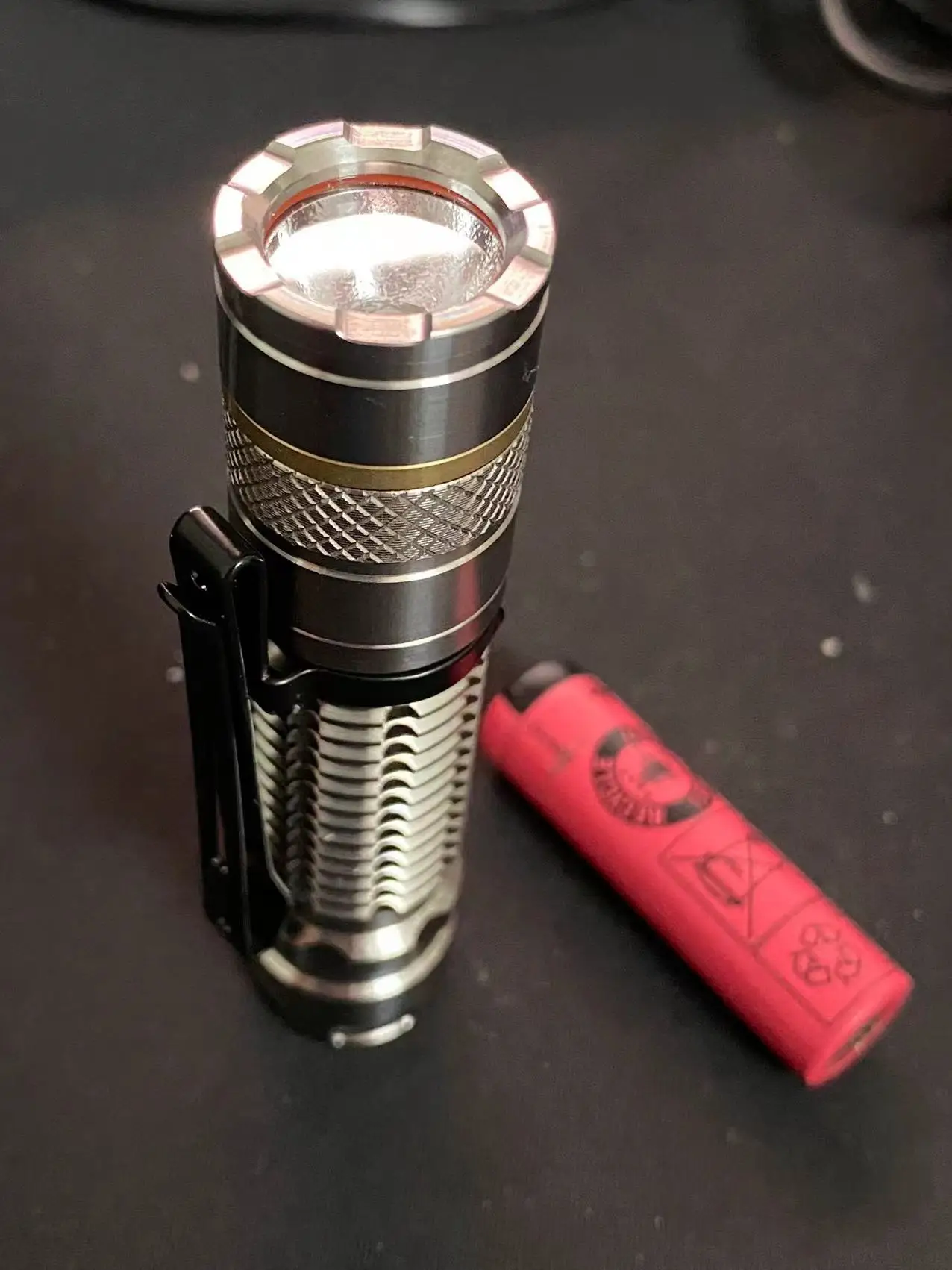 1PC Titanium Flashl…