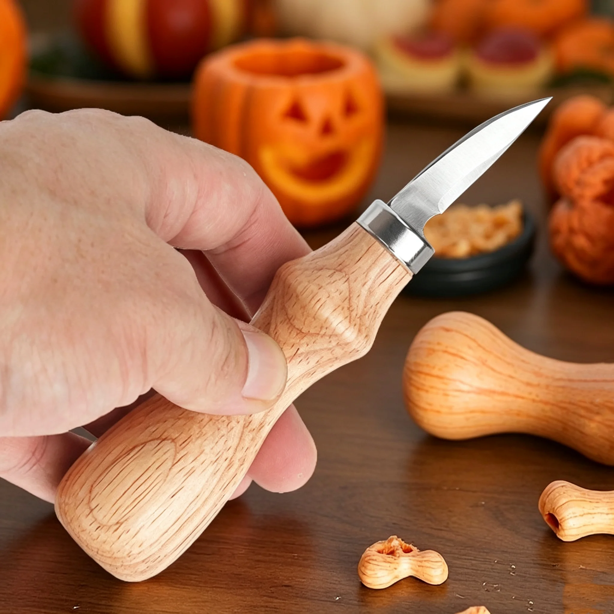 Wood Carving Chisel and Cutter Hand Tool Set description 6