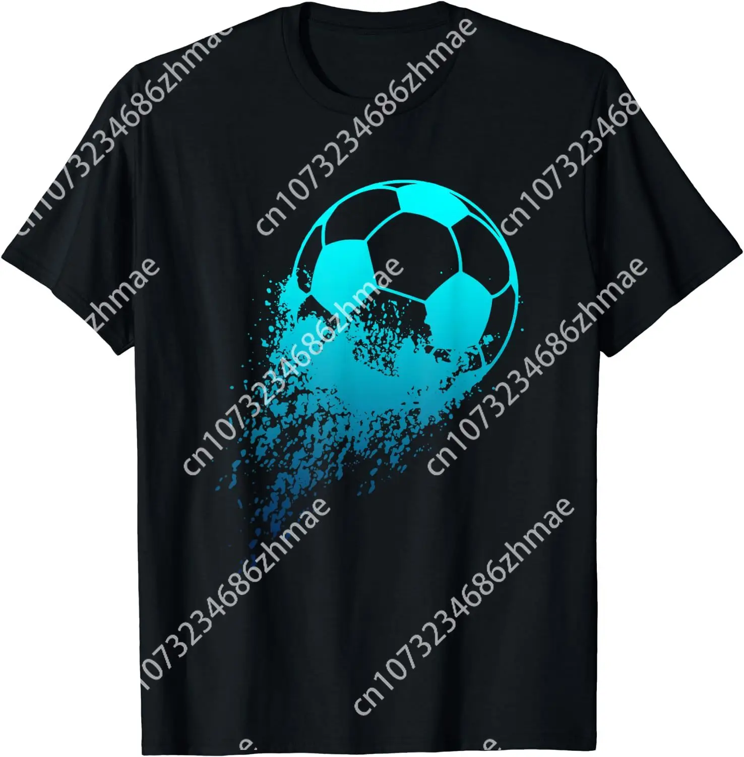 Soccer Player Sports Vintage Men Boys Soccer T-Shirt Cute Cartoon Cinnamorolled Print Tops Casual Basis WhiteTee Shirt