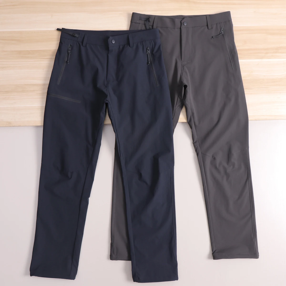 Men's Casual Straight Leg Pants PT Series Spring Summer Thin Four-Way Elastic Quick Dry Outdoor Leisure Trousers