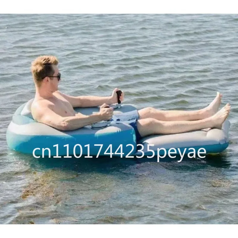 With Cup Holder Customizable for Luxury Electric Floating Pool Recliner