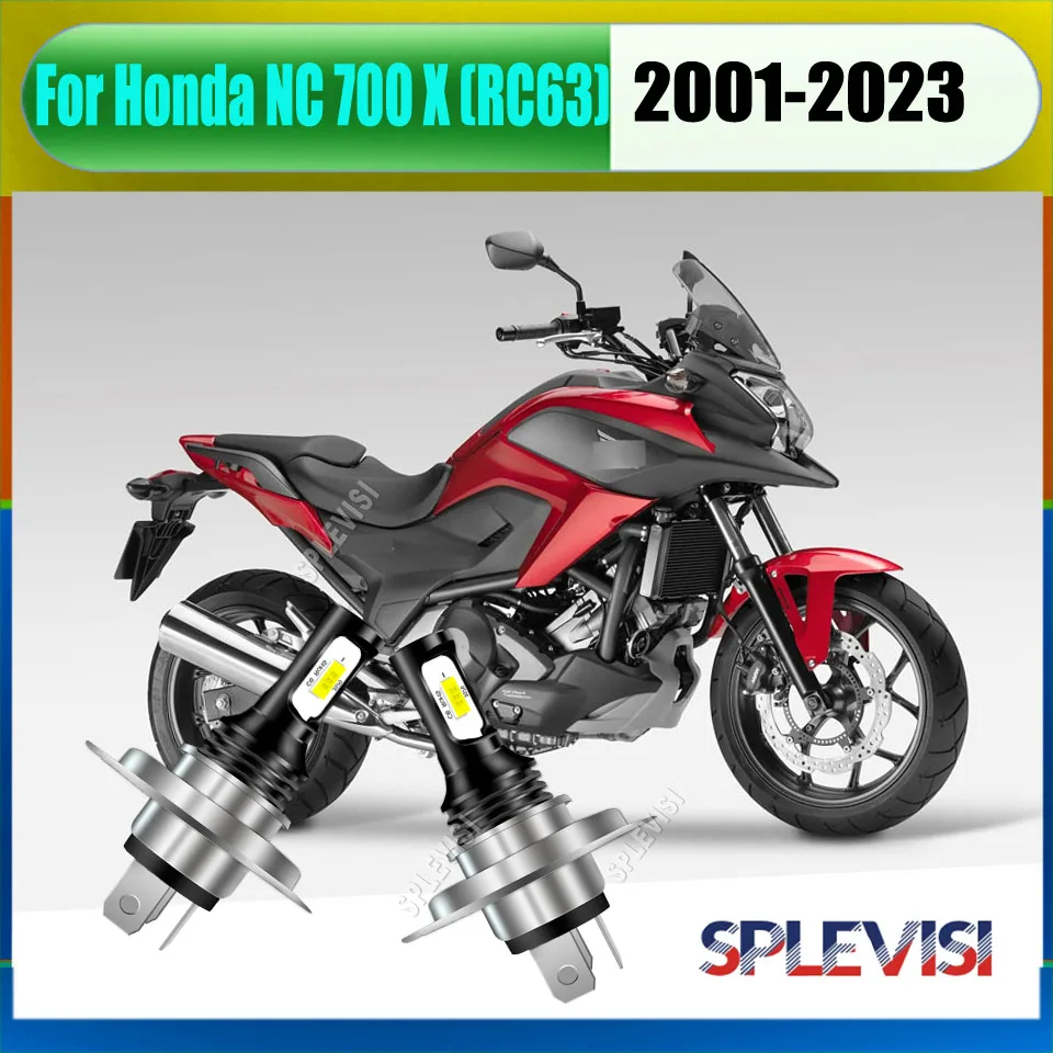 

H4 HB2 LED Whtie Headlight Lamp - no any modifications needed For Honda NC 700 X (RC63) 2001 2002 2003 2004 2005 2006 2007-2023