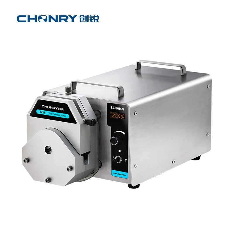 BG600-S Intelligent  Industrial Peristaltic Pump Liquid Transfer  12L/Min Peristaltic Pump Multi Channel Peristaltic Pump