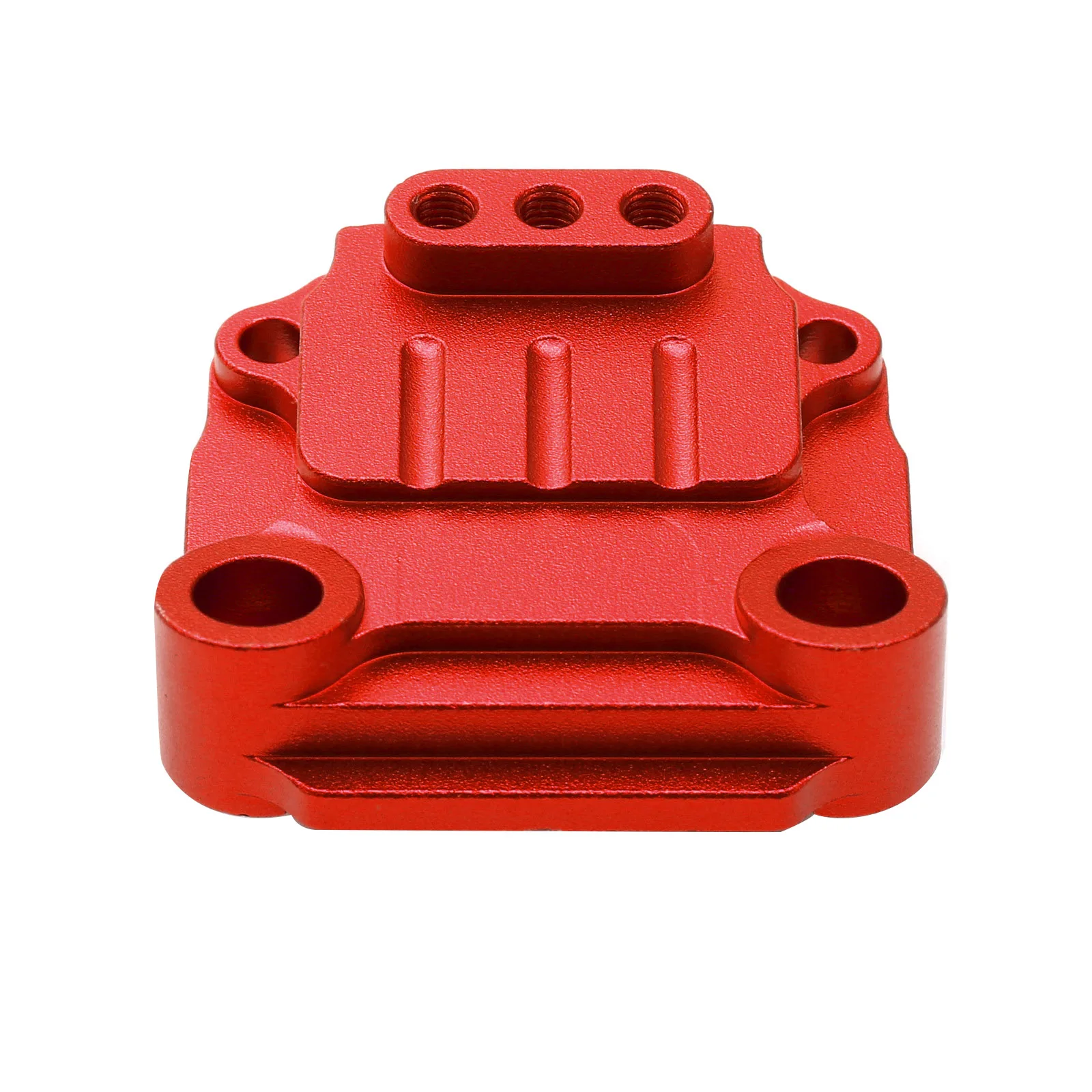 1Pc Aluminum Alloy Gearbox Cover Housing Shell Transmission Cover For Tamiya TA01 TA02 DF01 Top Force Manta Ray RC Car Accessory