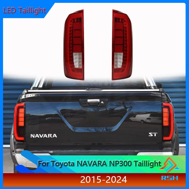 

Сборка заднего фонаря для Toyota NAVARA NP300 2014-2022, модифицированный светодиодный свет, поворотный сигнал, стоп-сигнал, задний фонарь
