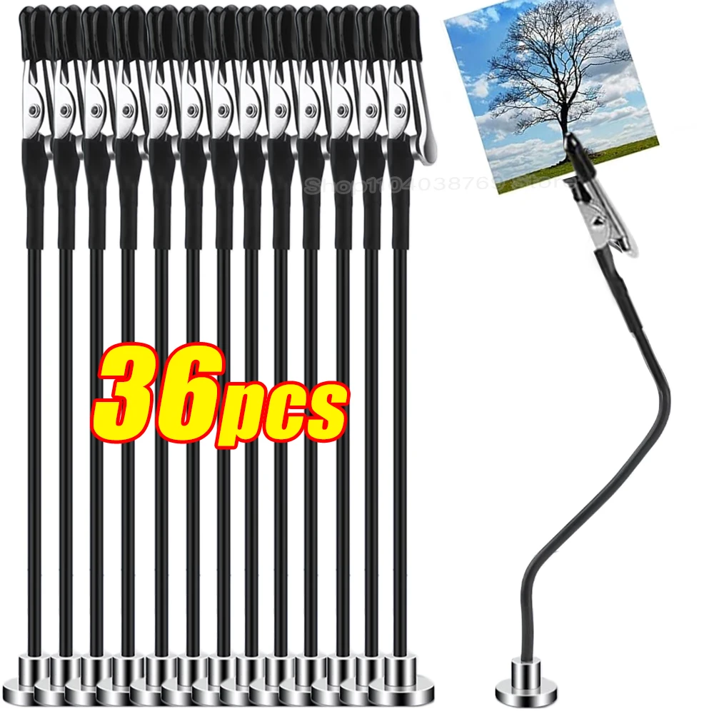 Гибкие магнитные зажимы-крокодилы для рукоделия, ювелирных работ, пайки, мастерских, держатели для меню и фотокарточек, зажимы-прищепки