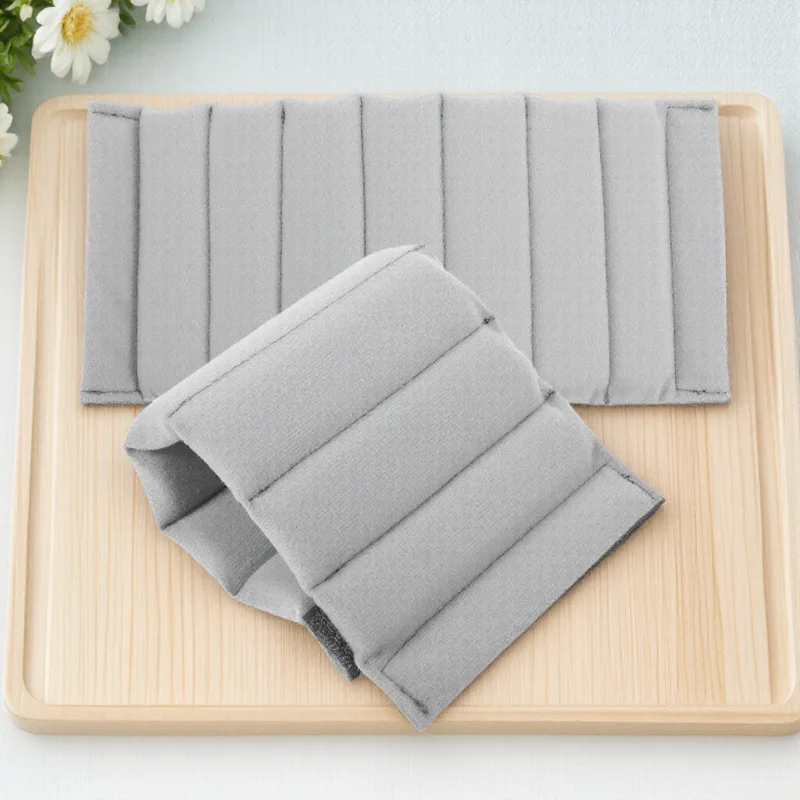 

2pcs Camera Bag Dividers Gray Suede Roller Inserts Lightweight Shock Absorbing Universal Fits Cameras Accessories ganizer