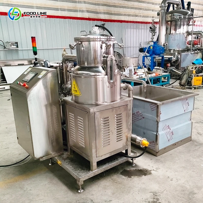 FOODLINE Multi Material Vacuum Frying Machine Fry Deoil Filter All in One Overheat Protection Crisp Processing Tank