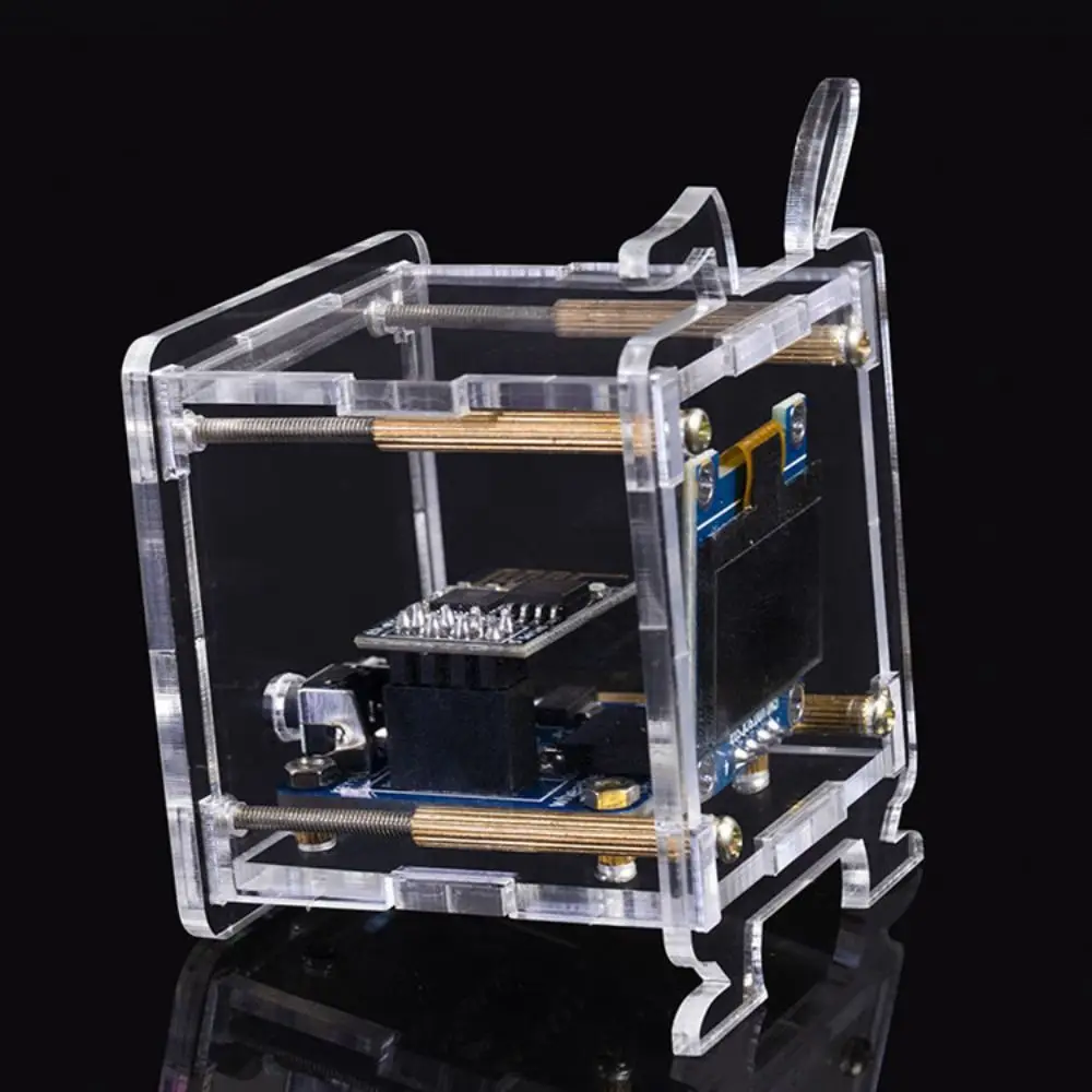 

0,96-дюймовый OLED-дисплей, комплект часов с прогнозом погоды, подключение Wi-Fi 2,4 ГГц, миниатюрные часы с прогнозом погоды в корпусе, многофункциональные