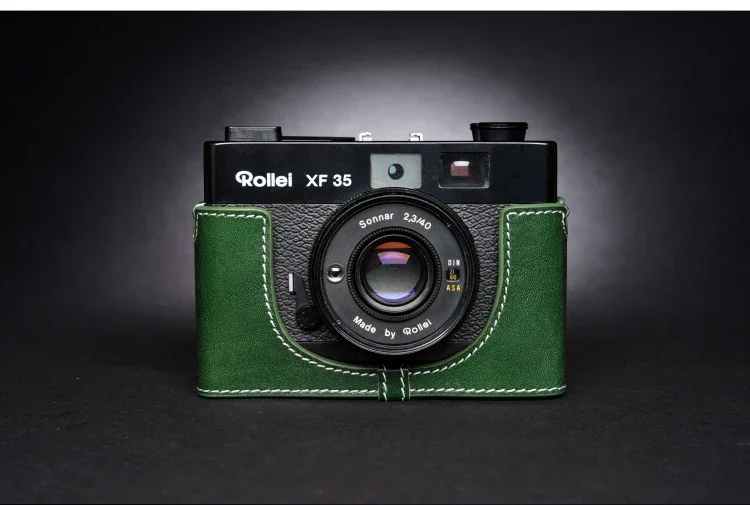 Дизайн для Rollei XF35 Voigtlander VF135 сумка ручной работы из натуральной кожи для фотоаппарата