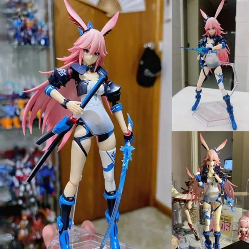 

Honkai Impact 3rd Yae Sakura Фигурка Gyakushin No Miko Аниме Poseable Модель Приборная панель автомобиля Кукла Подарочная коллекция Китайский мужчина