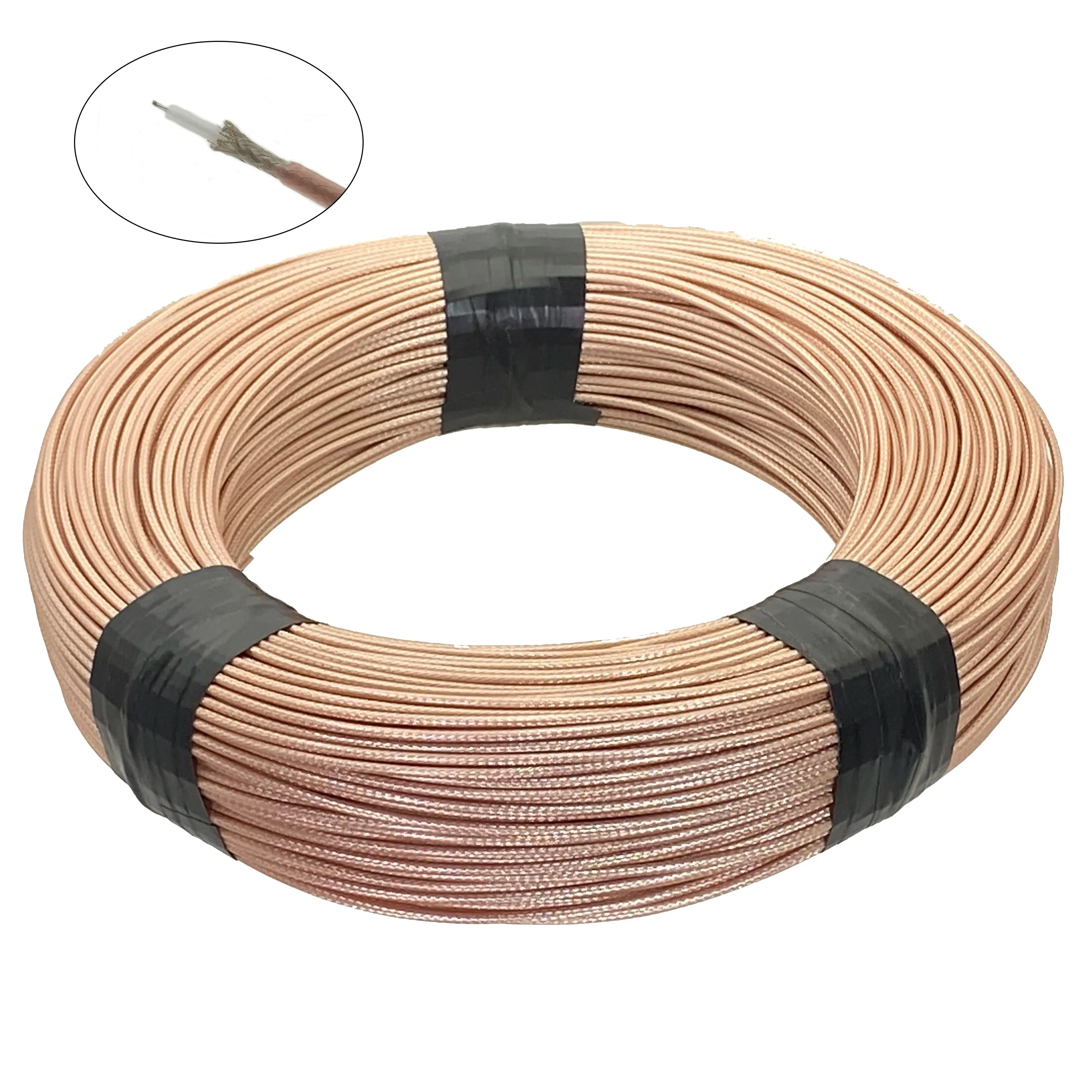 RG316 cable RF Coax Coaxial cable wire lot 50ohm M17/113 Shielded Pigtail