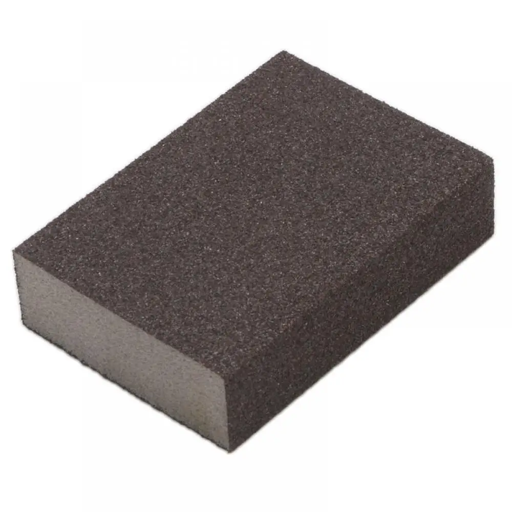 1-3pcs Coarse Super Fine Sponge Sanding Block Wet Dry Polishing Pad Grit 100-800 Metal Derusting Polishing Sandpaper