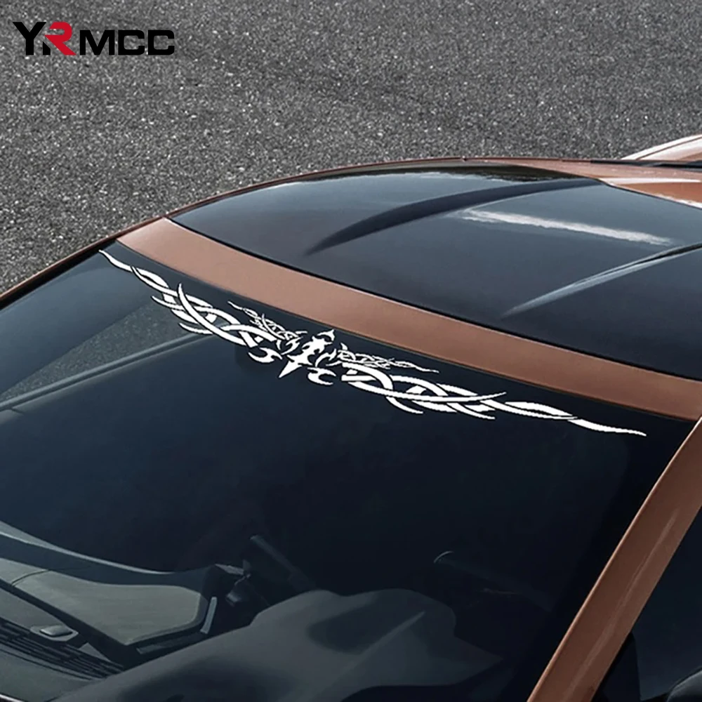 

Car Windshield Window Sticker Angel Wings Totem Stickers Waterproof Styling Sticker for Automobile Tuning Decor Accessories