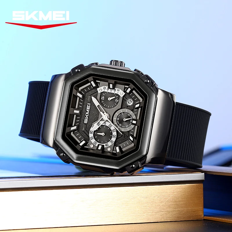 SKMEI 2518 Fashion Men's Quartz Watch Calendar Chronograph