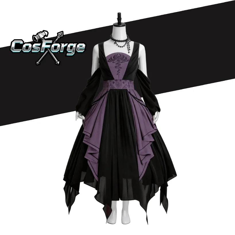 

Women's Medieval Gothic Dress - Halloween Vampire Witch Fantasy Cosplay Costume