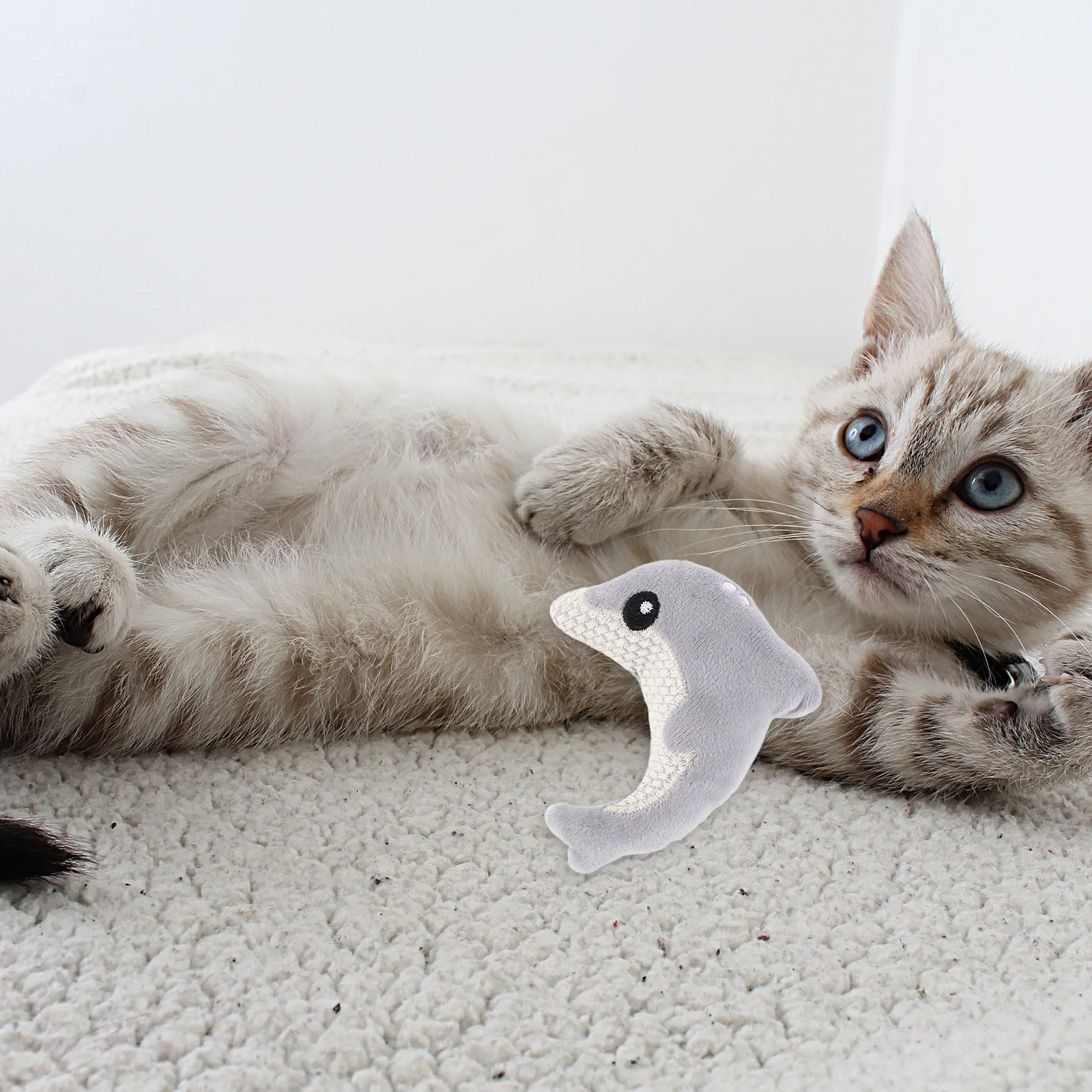 

3pcs Soft Stuffed Kitten For Indoor Kittens Kitten Interactive For Indoor Cats Chewing Scratching Exercise Pet