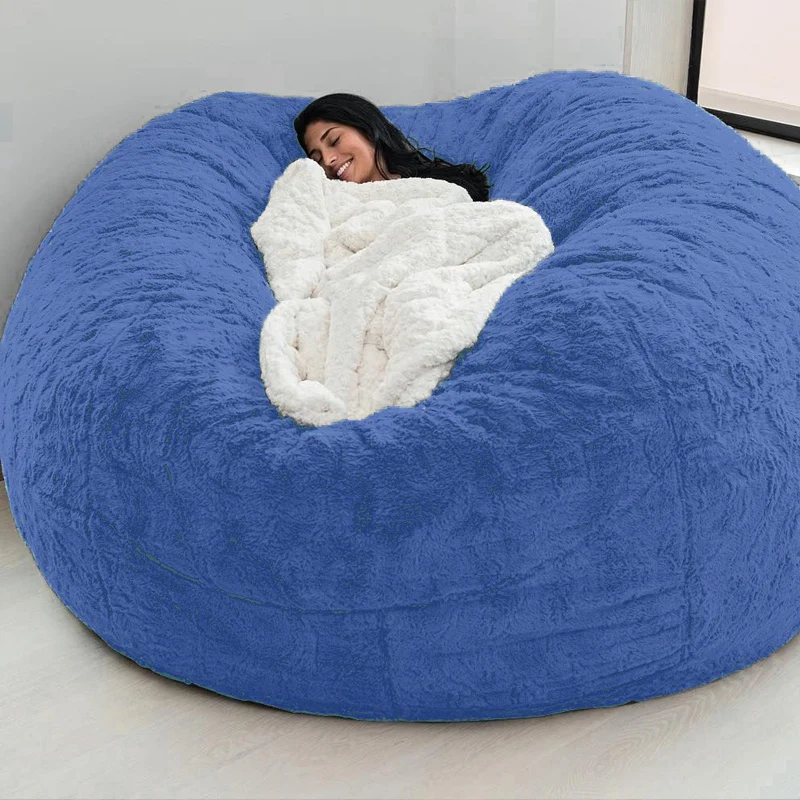 Lazy sofa bean bag small apartment simple bean bag fabric sofa ju1230