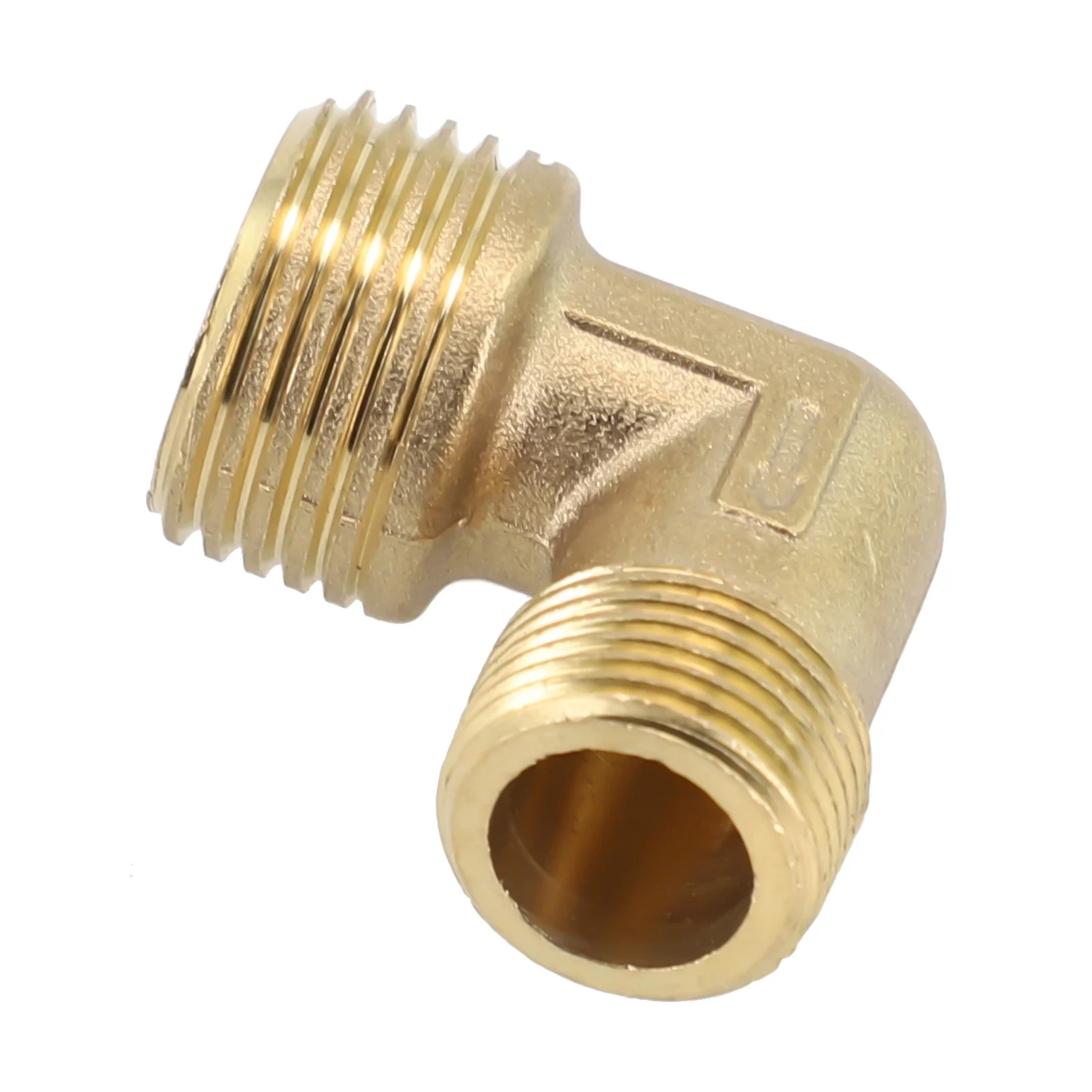 Convenient Plug and Unplug Brass Air Compressor Fittings 20 5mm 16 5mm Male Thread Check Valve Elbow Coupler 1pc