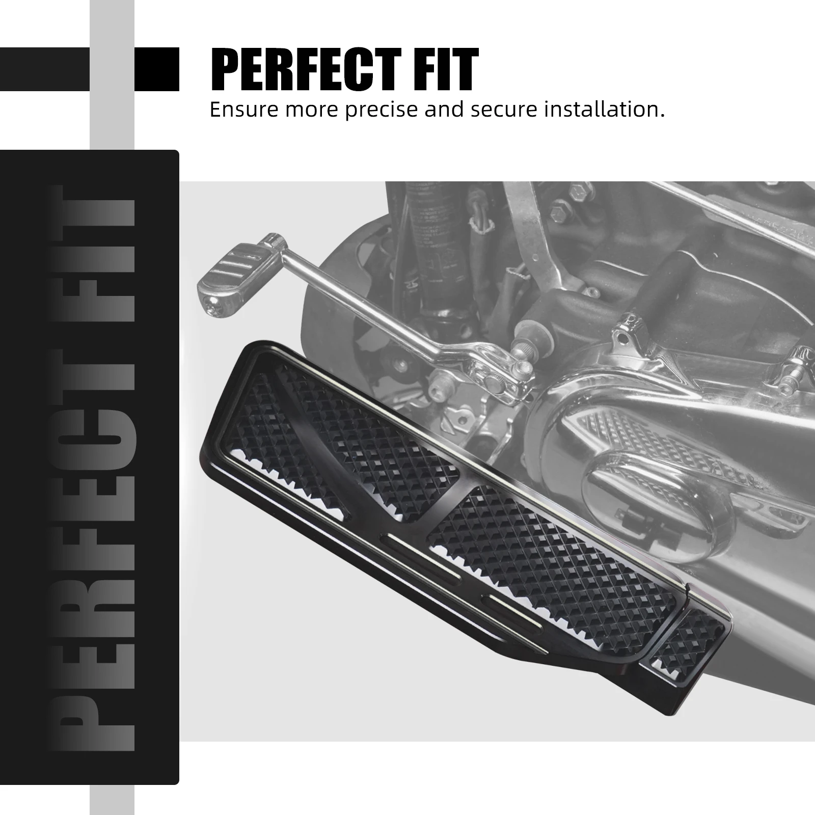 Fahrerfußbrett Schalthebel Hinterradbremshebel für 17-23 Harley Street Glide FLHX /Special Road Glide FLTRX Road King – Detail 10