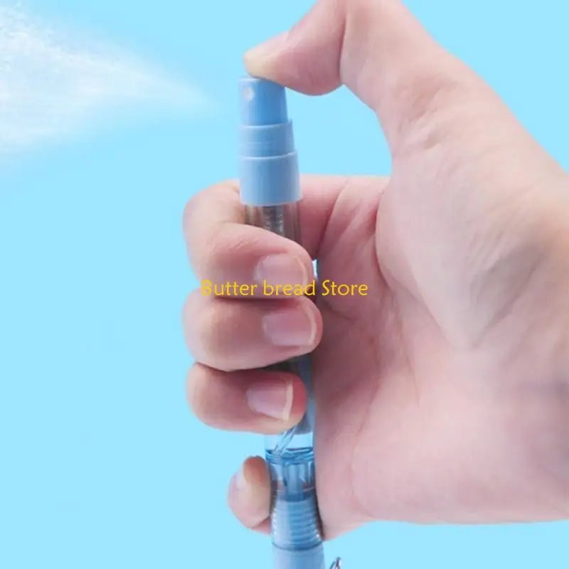 W89C 6 pièces vaporisateurs stylo neutre stylo cadeau stylo à encre Gel 0.5mm bouteille rechargeable pompe pulvérisateur stylo