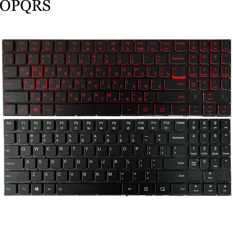 Rosyjski/US/UK/hiszpański/łaciński/niemiecki klawiatura laptopa dla Lenovo Legion Y520-15IKBN Y720-15IKB Y520-15IKB Y520-15IKBA Y7000-2019